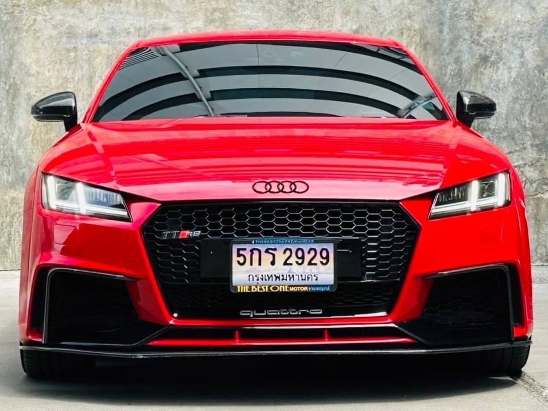 2018 Audi TT สีแดง