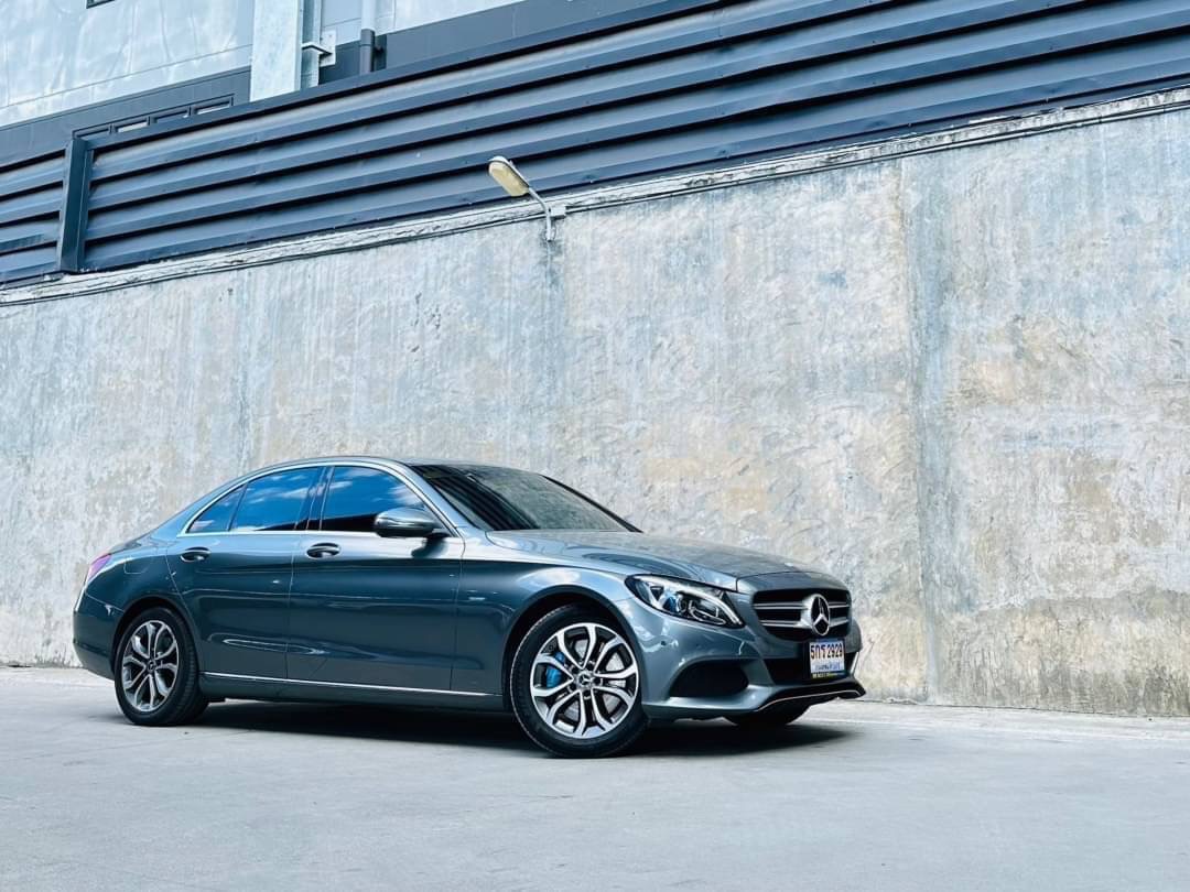 2017 Mercedes-Benz C-Class Coupe C43 AMG สีเทา