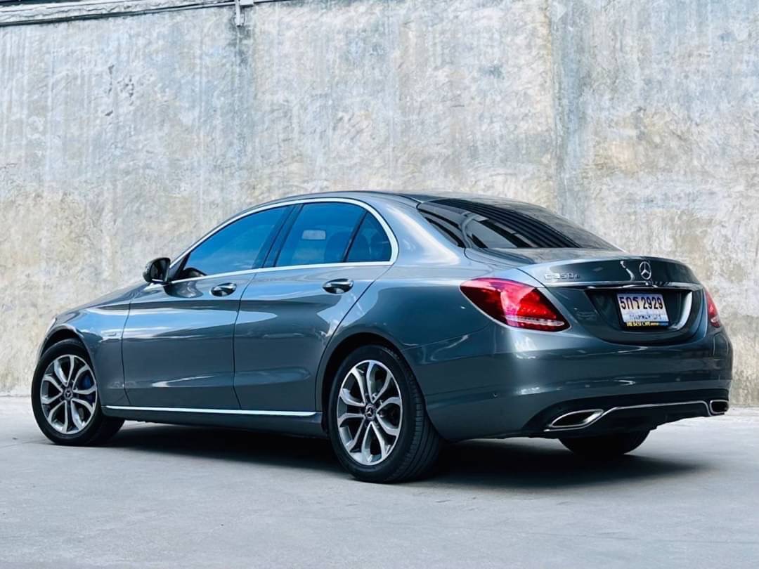 2017 Mercedes-Benz C-Class Coupe C43 AMG สีเทา