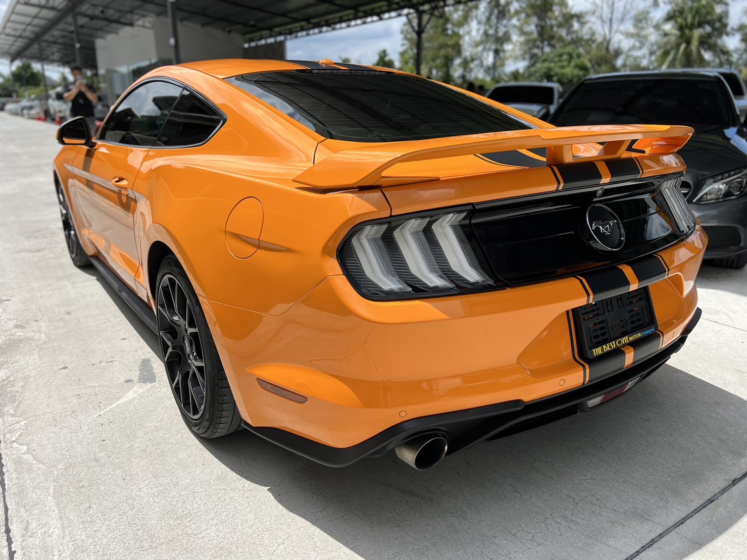 2020 Ford Mustang 2.3L สีส้ม