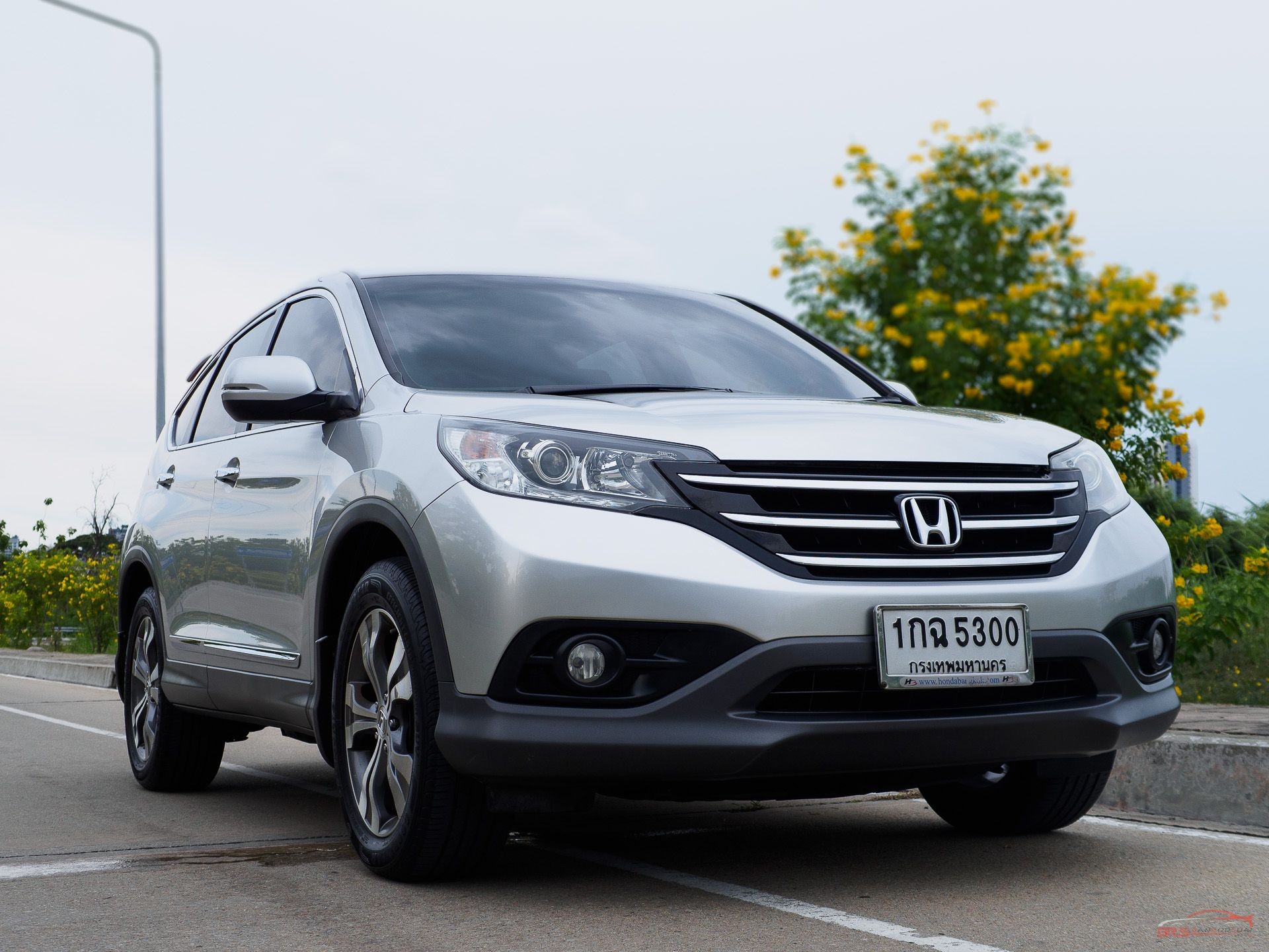 2013 Honda CR-V สีเงิน