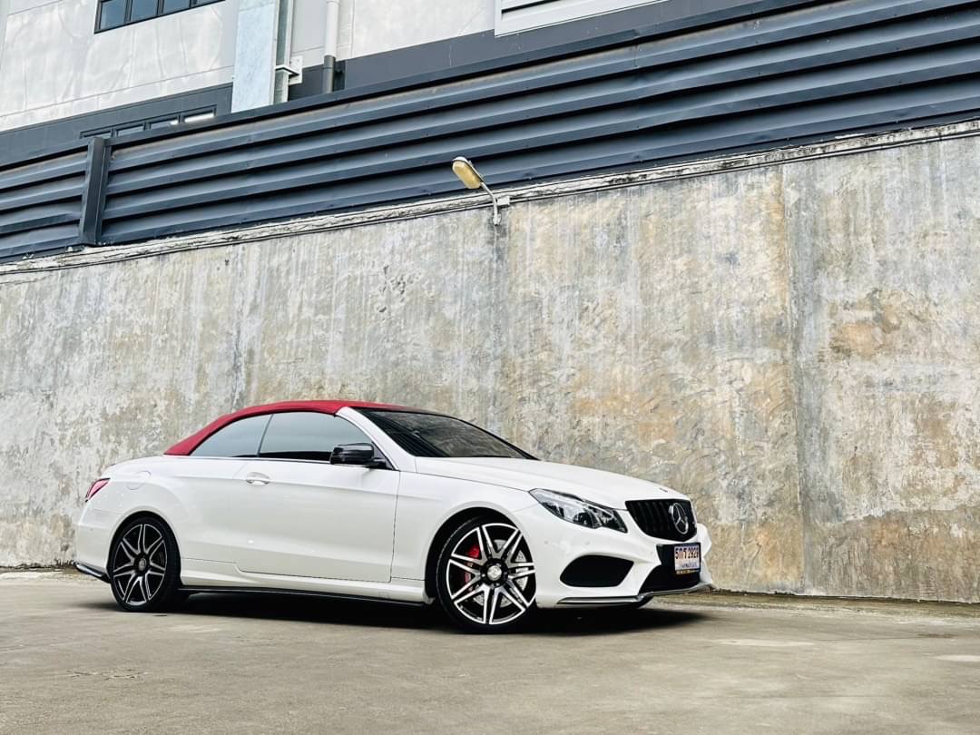 2016 Mercedes-Benz E-Class Cabriolet E250 สีขาว