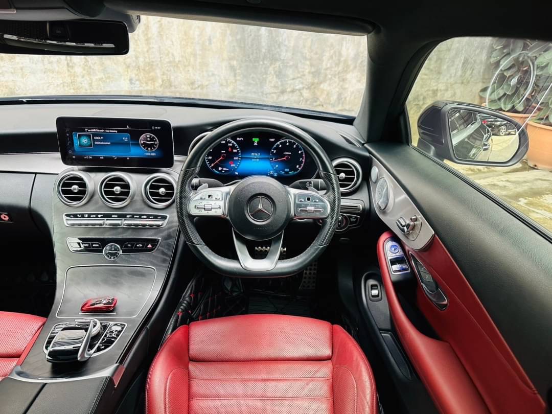 2019 Mercedes-Benz C-Class W205 C200 สีดำ