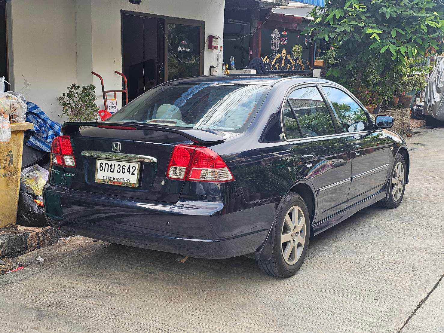 2003 Honda Civic ES (Dimension) สีน้ำเงิน