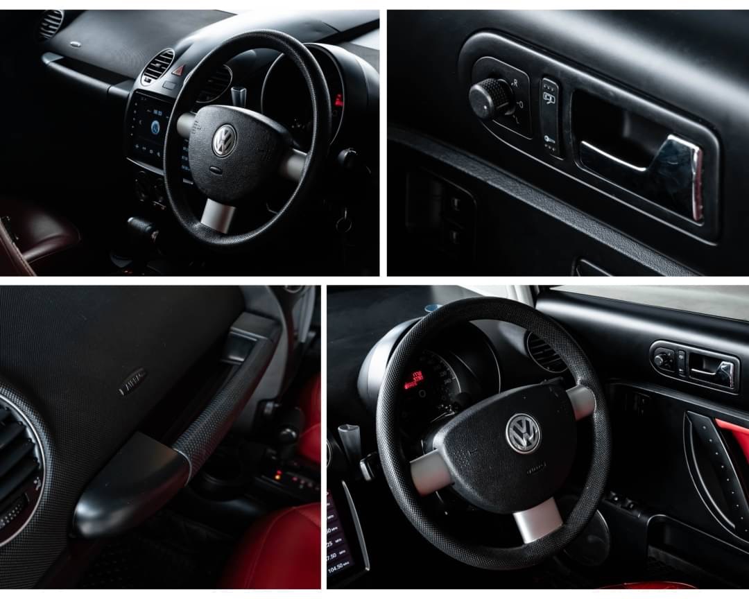 2009 Volkswagen New Beetle Coupe สีขาว