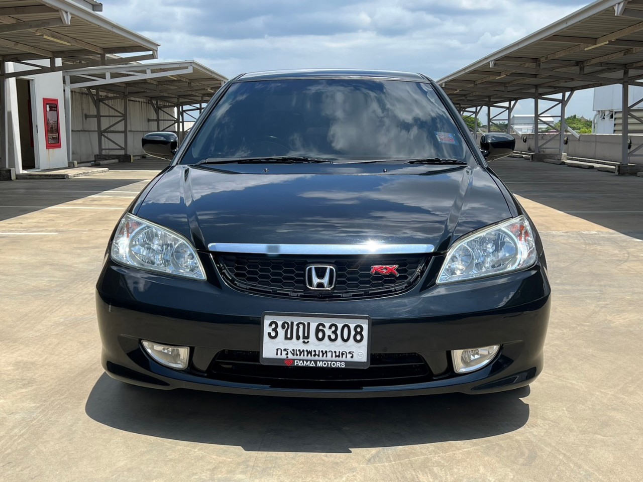 2005 Honda Civic ES (Dimension) โฉม ตาเหยี่ยว สีดำ