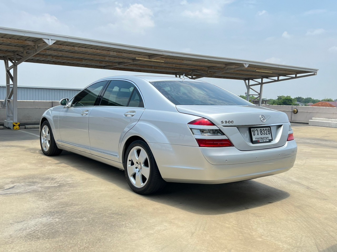 2008 Mercedes-Benz S-Class W221 S300 สีเงิน