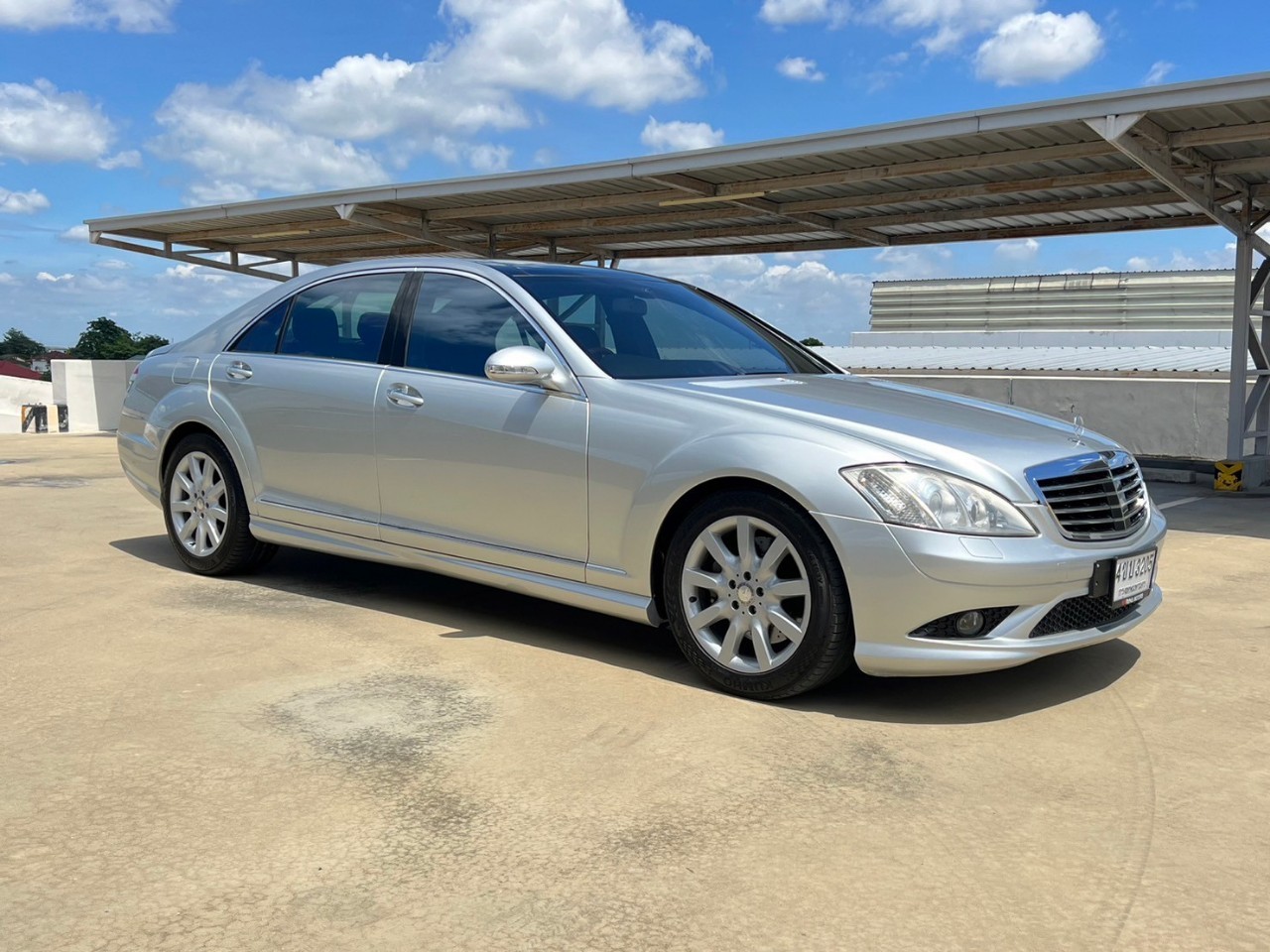 2007 Mercedes-Benz S-Class W221 S500 สีเงิน