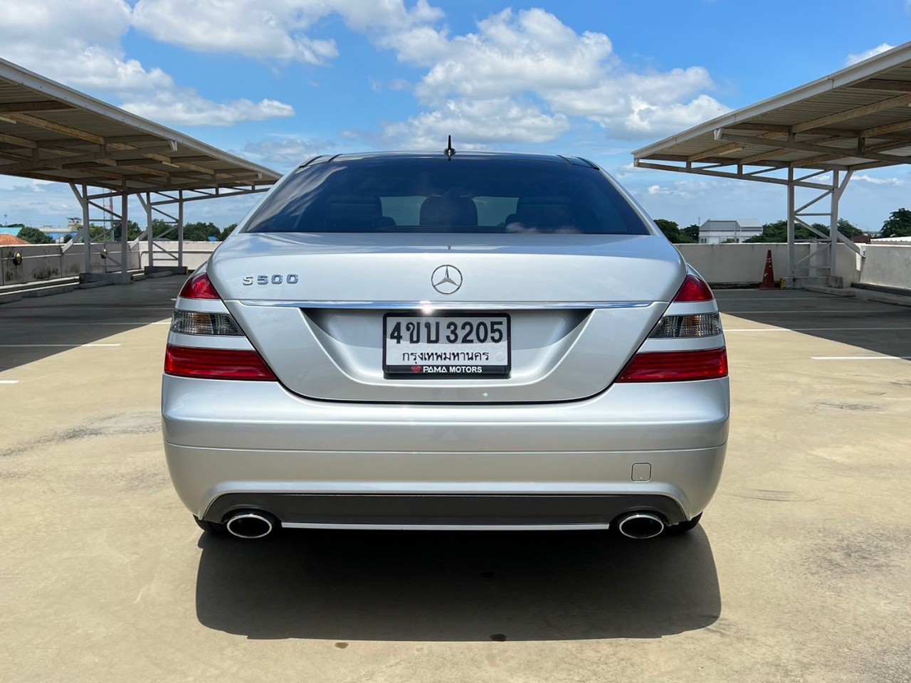 2007 Mercedes-Benz S-Class W221 S500 สีเงิน