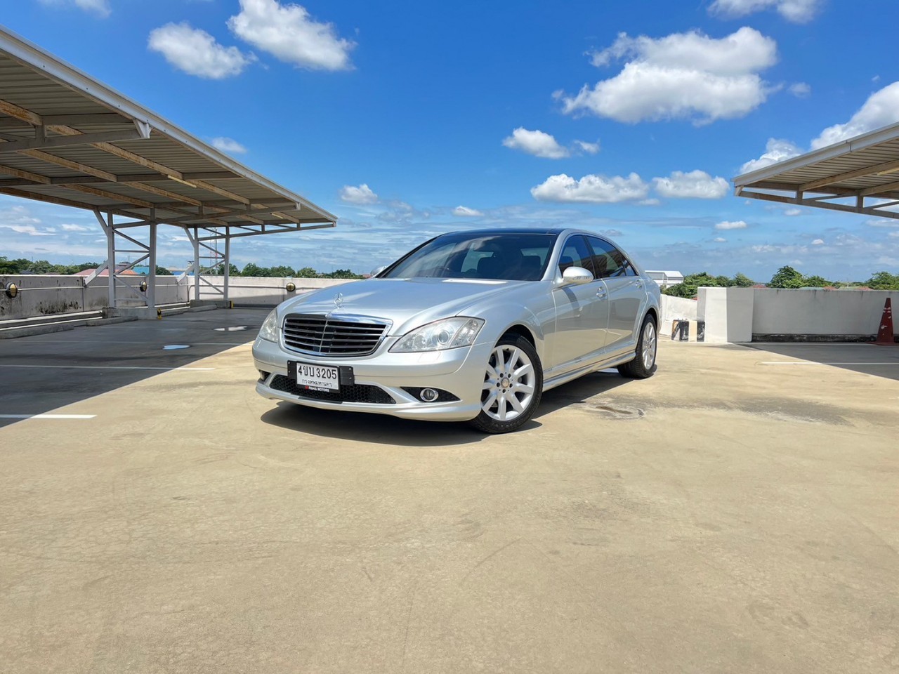 2007 Mercedes-Benz S-Class W221 S500 สีเงิน