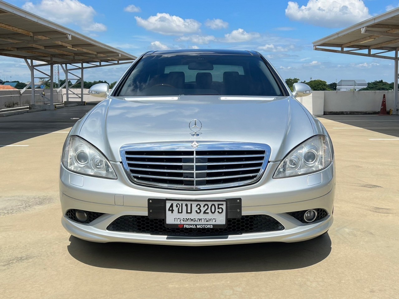 2007 Mercedes-Benz S-Class W221 S500 สีเงิน