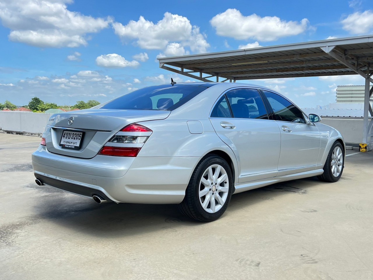 2007 Mercedes-Benz S-Class W221 S500 สีเงิน