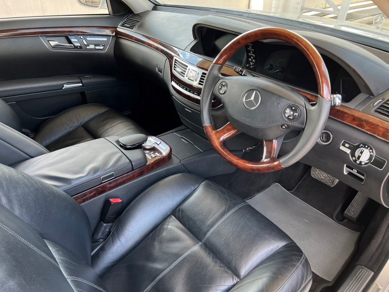 2007 Mercedes-Benz S-Class W221 S500 สีเงิน