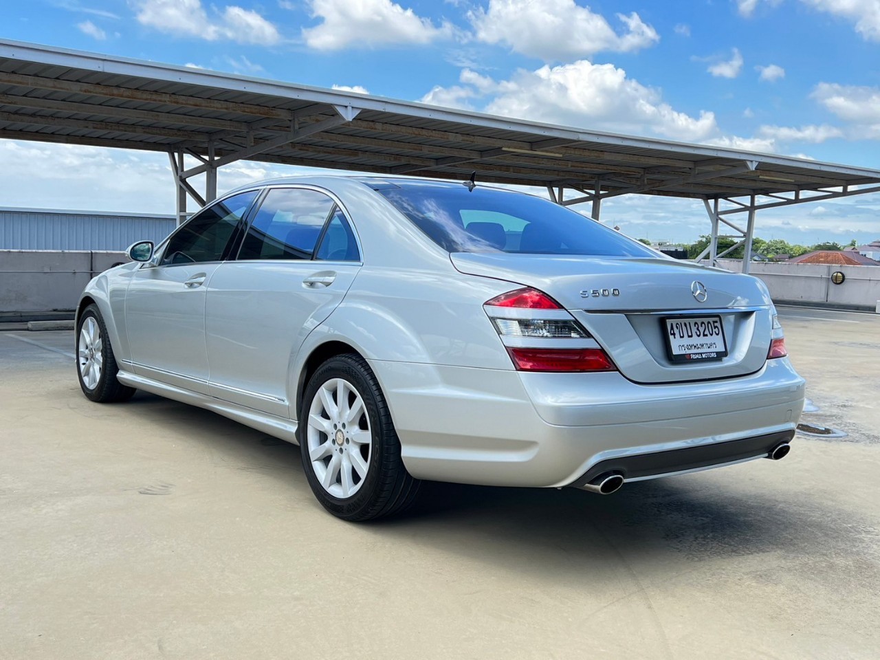 2007 Mercedes-Benz S-Class W221 S500 สีเงิน