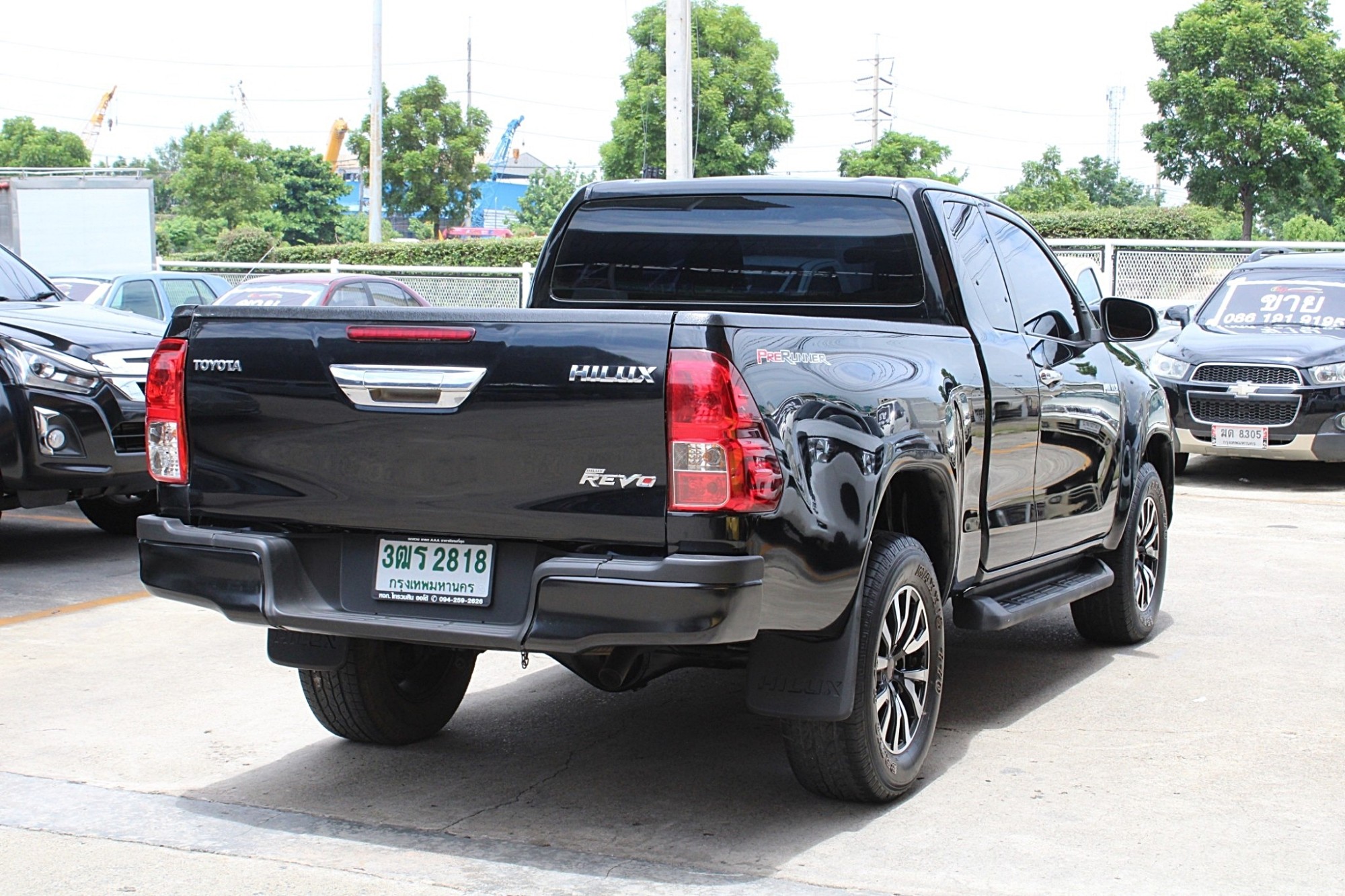 จัดได้5แสนต้นเหลือๆ 2016 Toyota Hilux Revo 2.4 E SMARTCAB Prerunner MT สีดำ เกียร์ธรรมดา 6 Speed