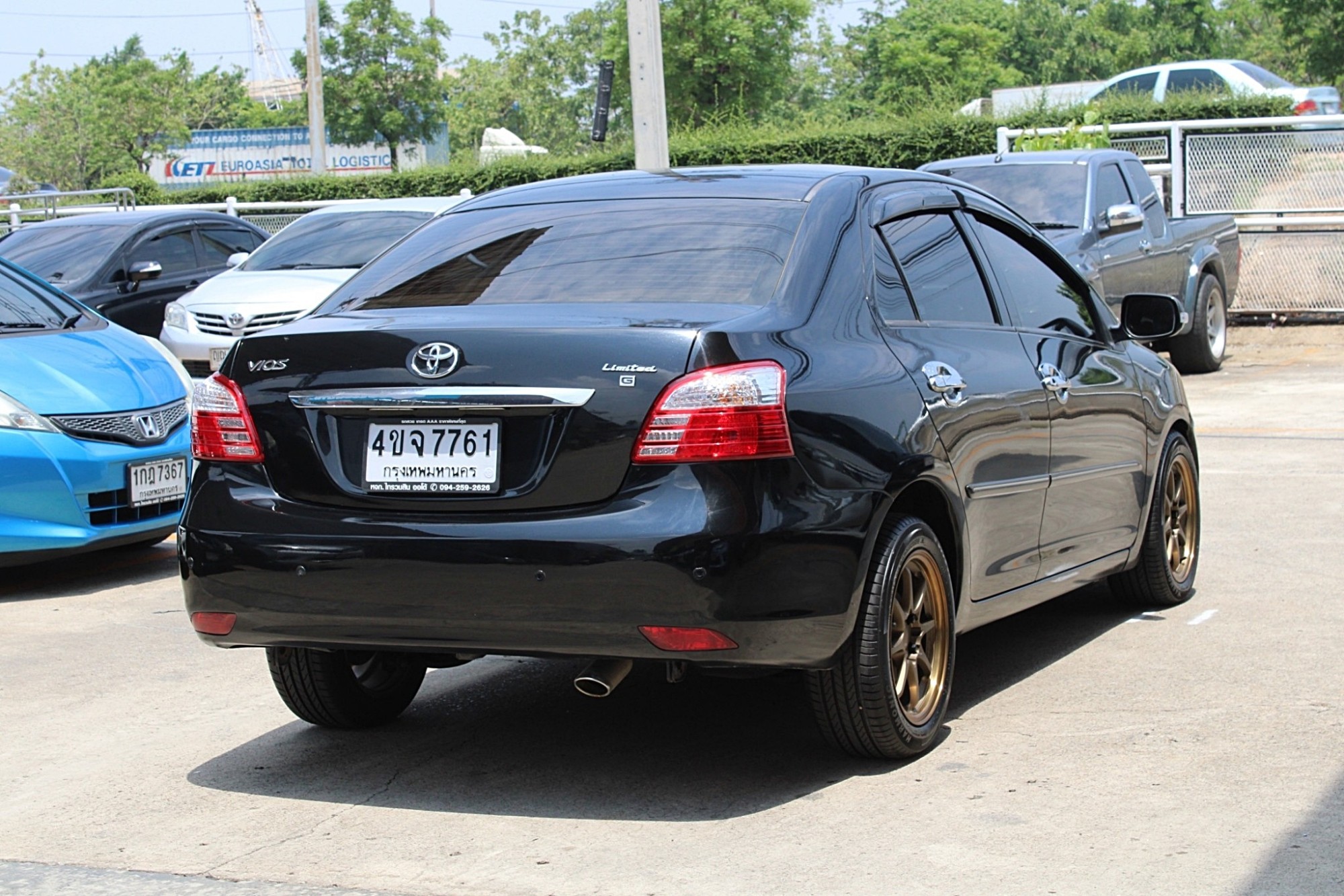 ฟรีดาวน์ ผ่อน3xxx 2009 TOYOTA VIOS 1.5 G Limited AUTO สีดำ ปุ่มสต้าท