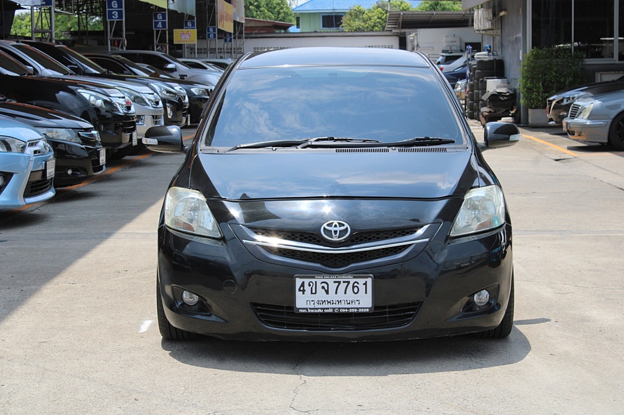 ฟรีดาวน์ ผ่อน3xxx 2009 TOYOTA VIOS 1.5 G Limited AUTO สีดำ ปุ่มสต้าท