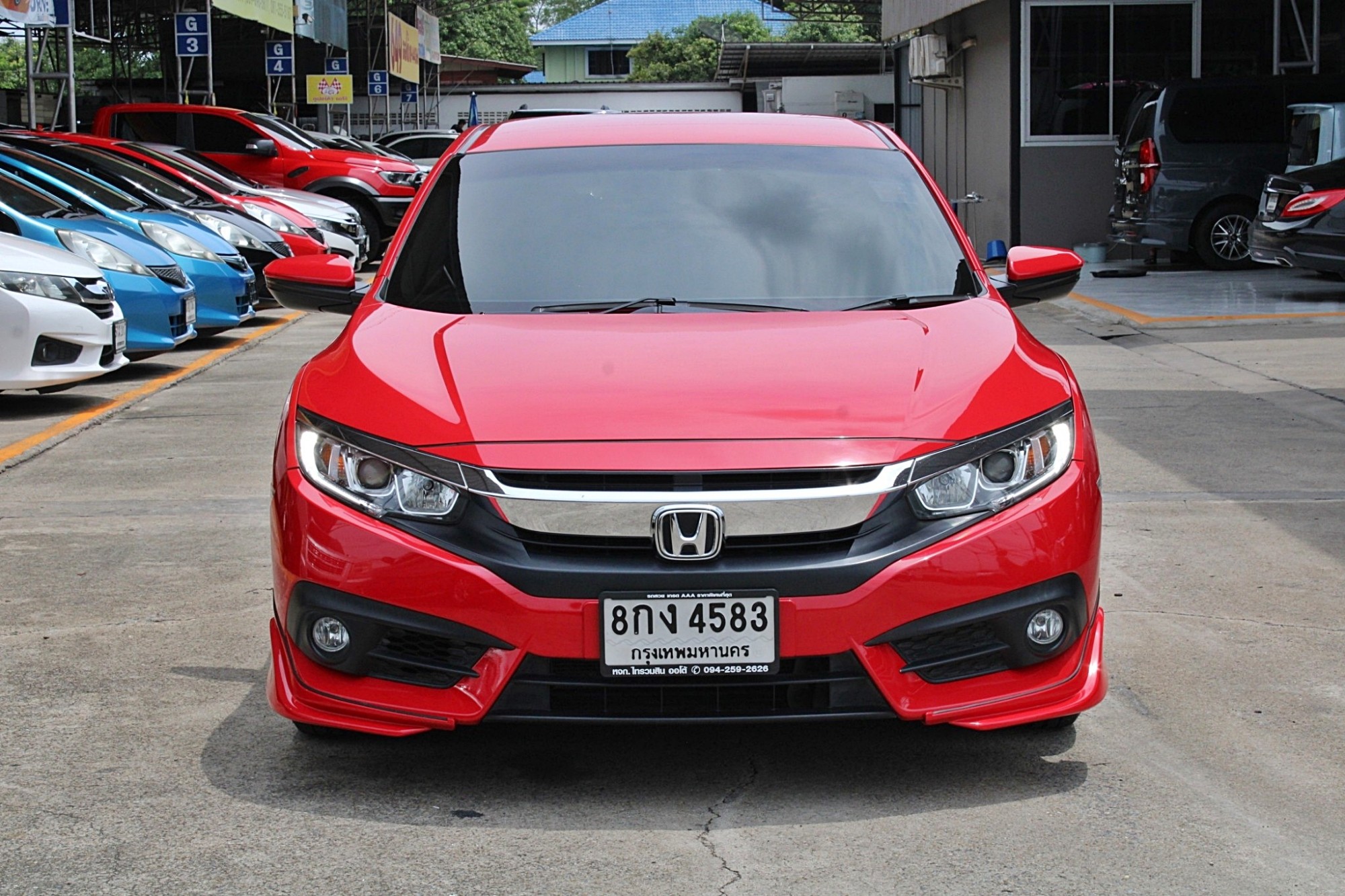 2019 Honda Civic Fc 1.8 EL auto สีแดง ไมล์น้อยแท้ 83,xxx มือแรกออกป้ายแดง 👉 ฟรีดาวน์ 👉 ดอกเบี้ย 0 % 1 ปี 👉ขับฟรี 3 เดือน