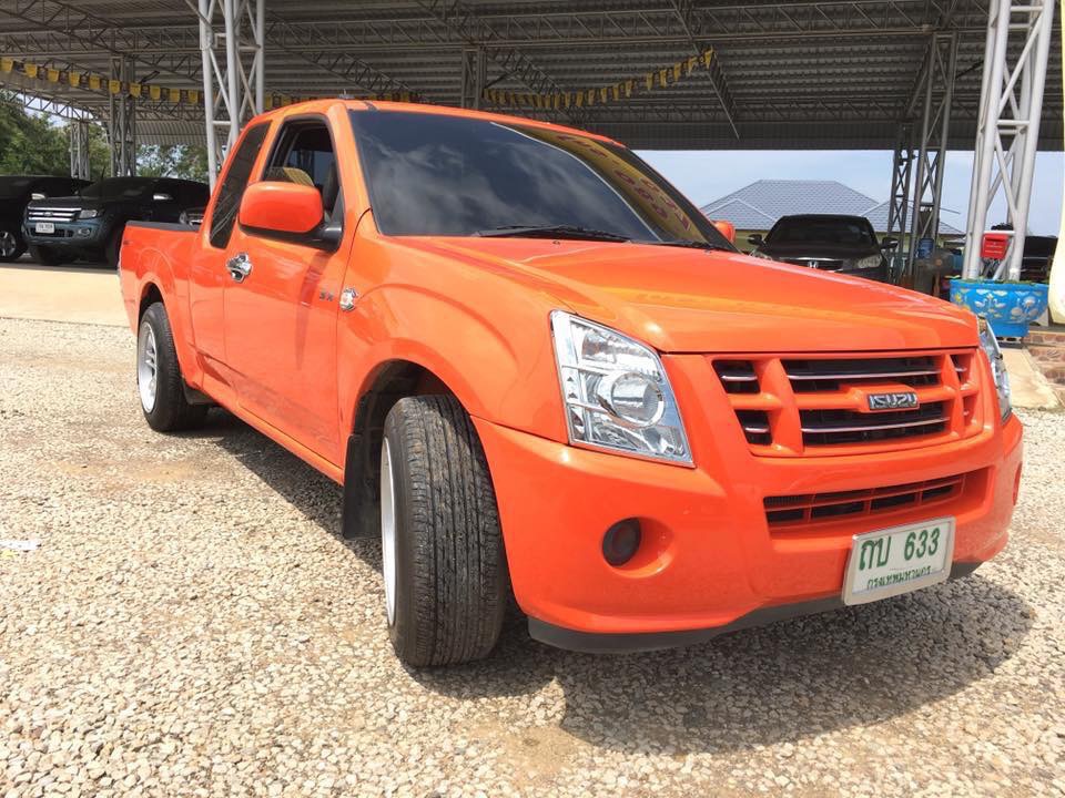 Isuzu D-Max Space Cab ปี 2009 สีส้ม