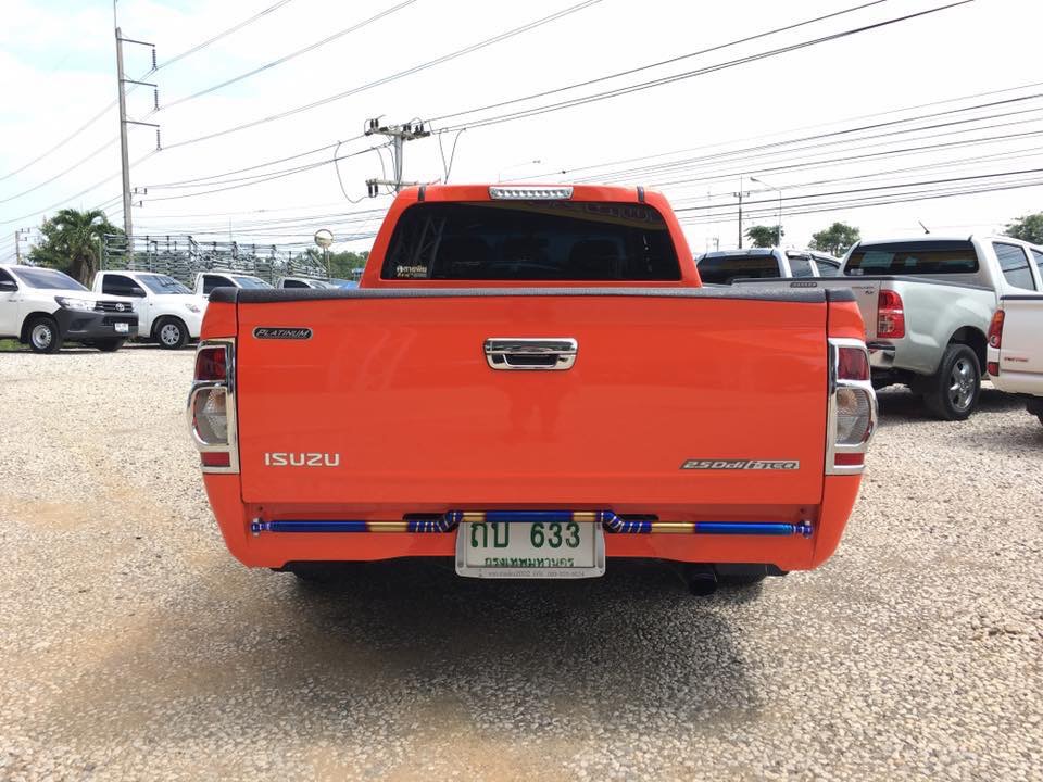 Isuzu D-Max Space Cab ปี 2009 สีส้ม