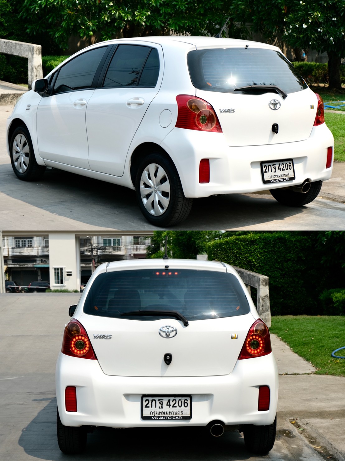 Toyota Yaris 1.5 J ปี: 2013 สี: ขาว ไมล์ 140,000 กม.