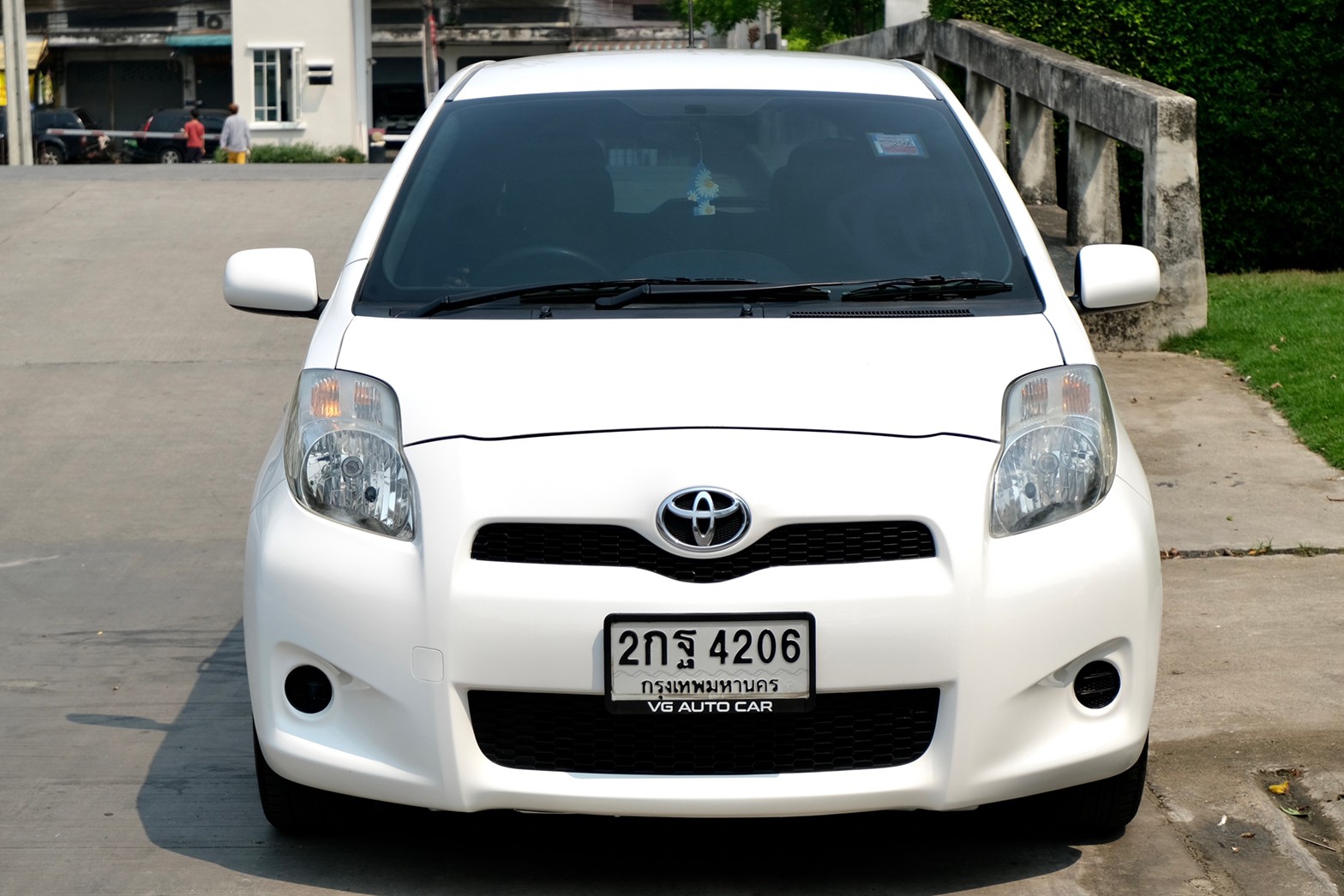 Toyota Yaris 1.5 J ปี: 2013 สี: ขาว ไมล์ 140,000 กม.