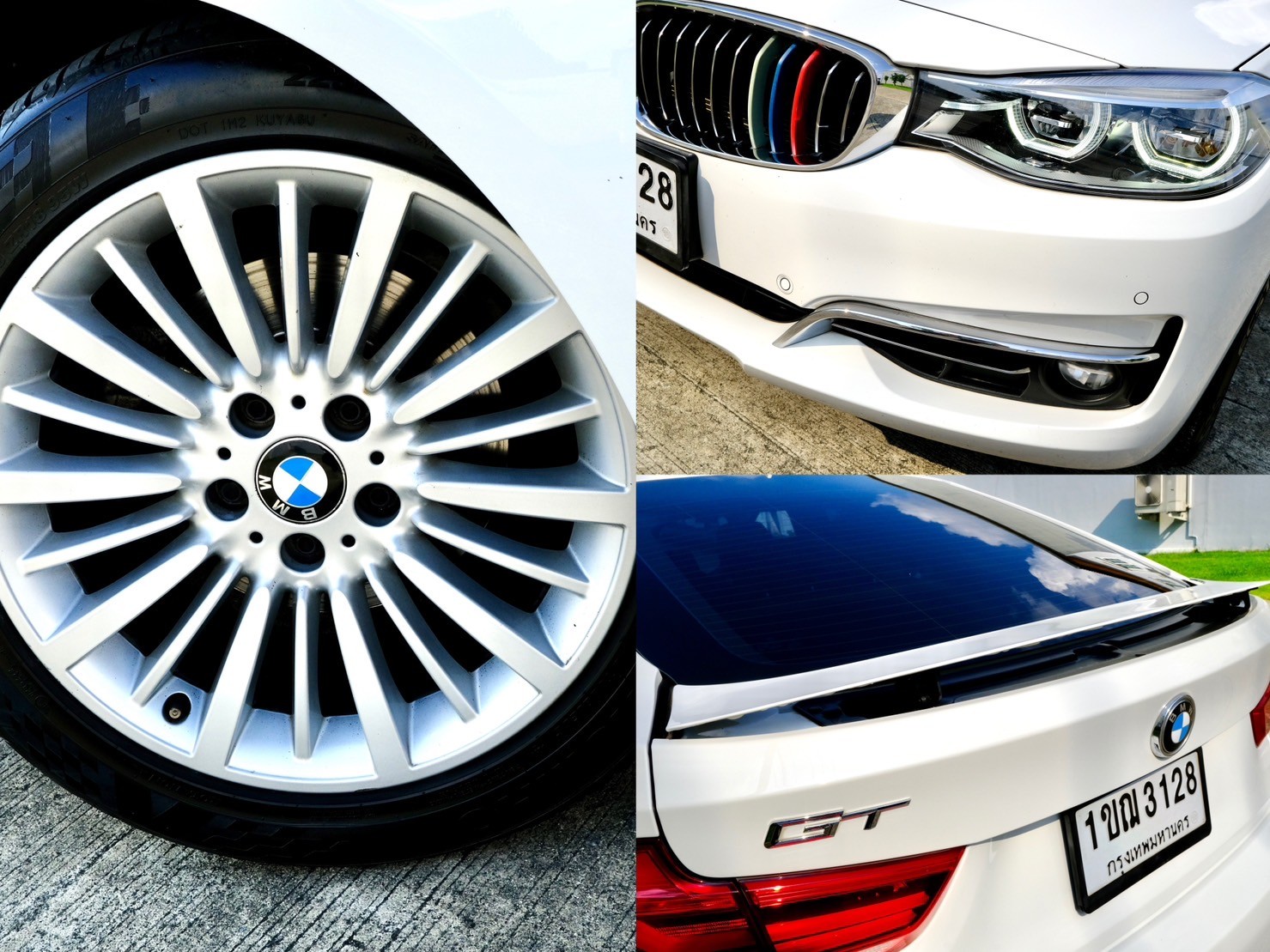 BMW 320d GT Luxury เครื่องยนต์: ดีเซล เกียร์:AT ปี: 2020 สี: ขาว F34