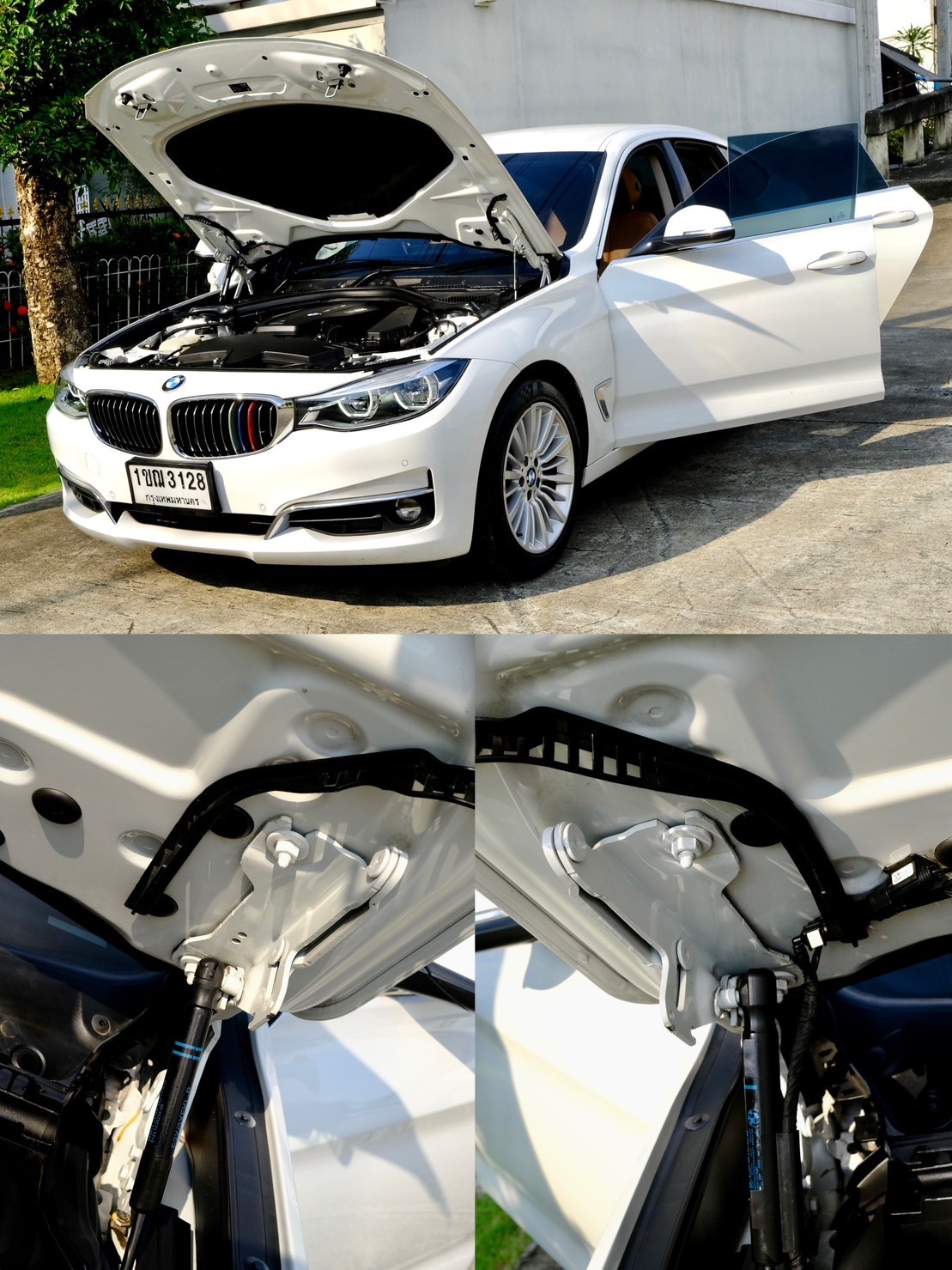 BMW 320d GT Luxury เครื่องยนต์: ดีเซล เกียร์:AT ปี: 2020 สี: ขาว F34