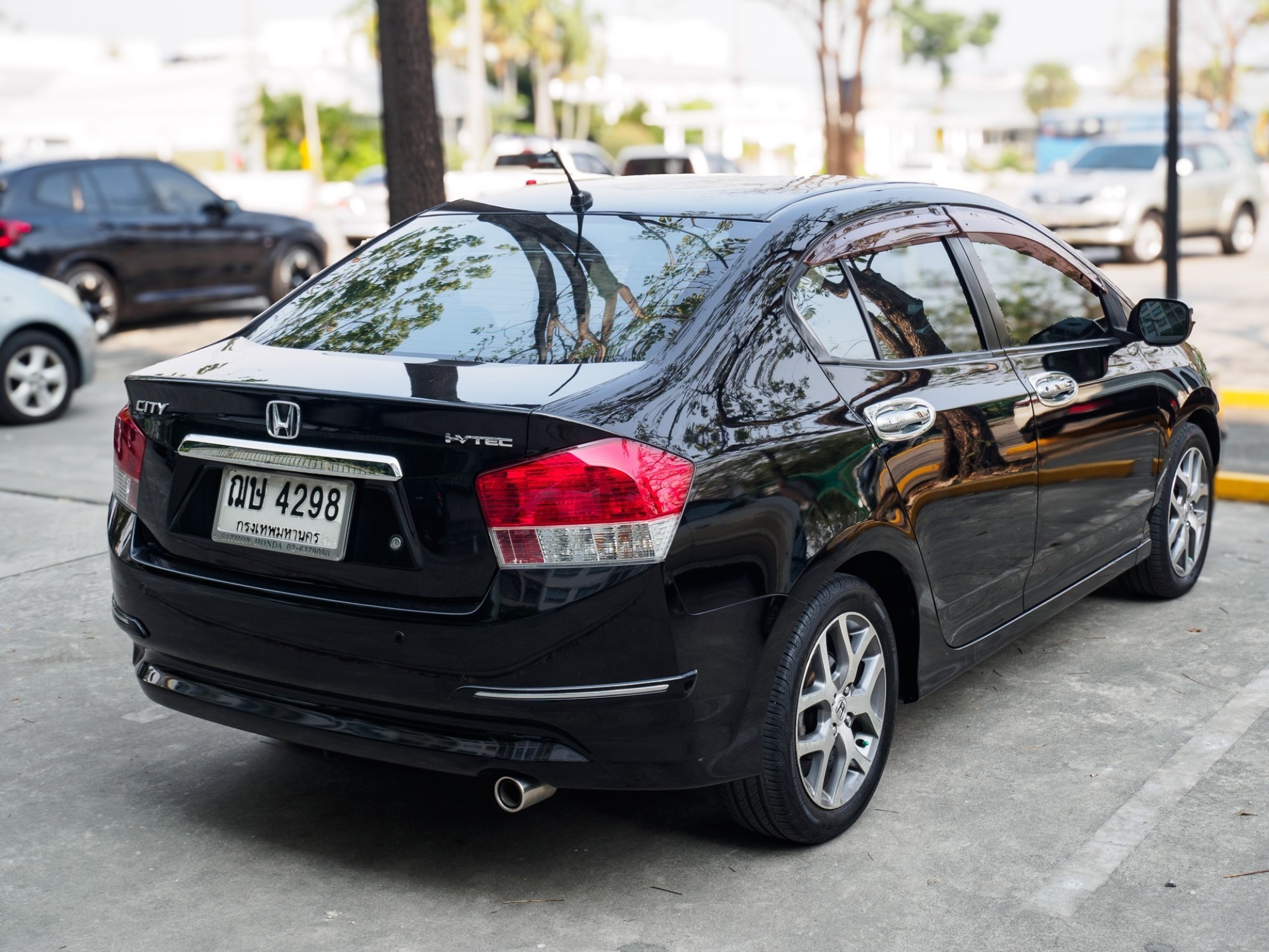 2009 Honda City สีดำ