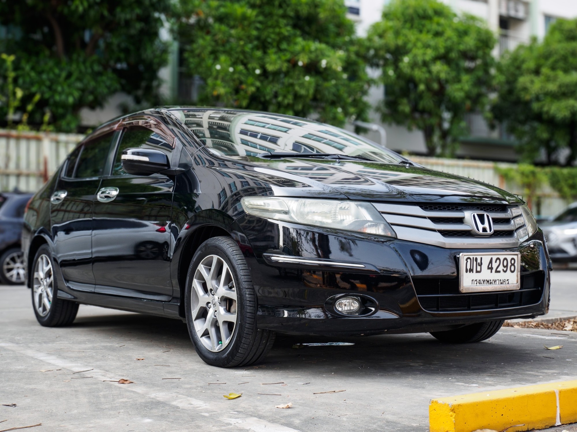 2009 Honda City สีดำ