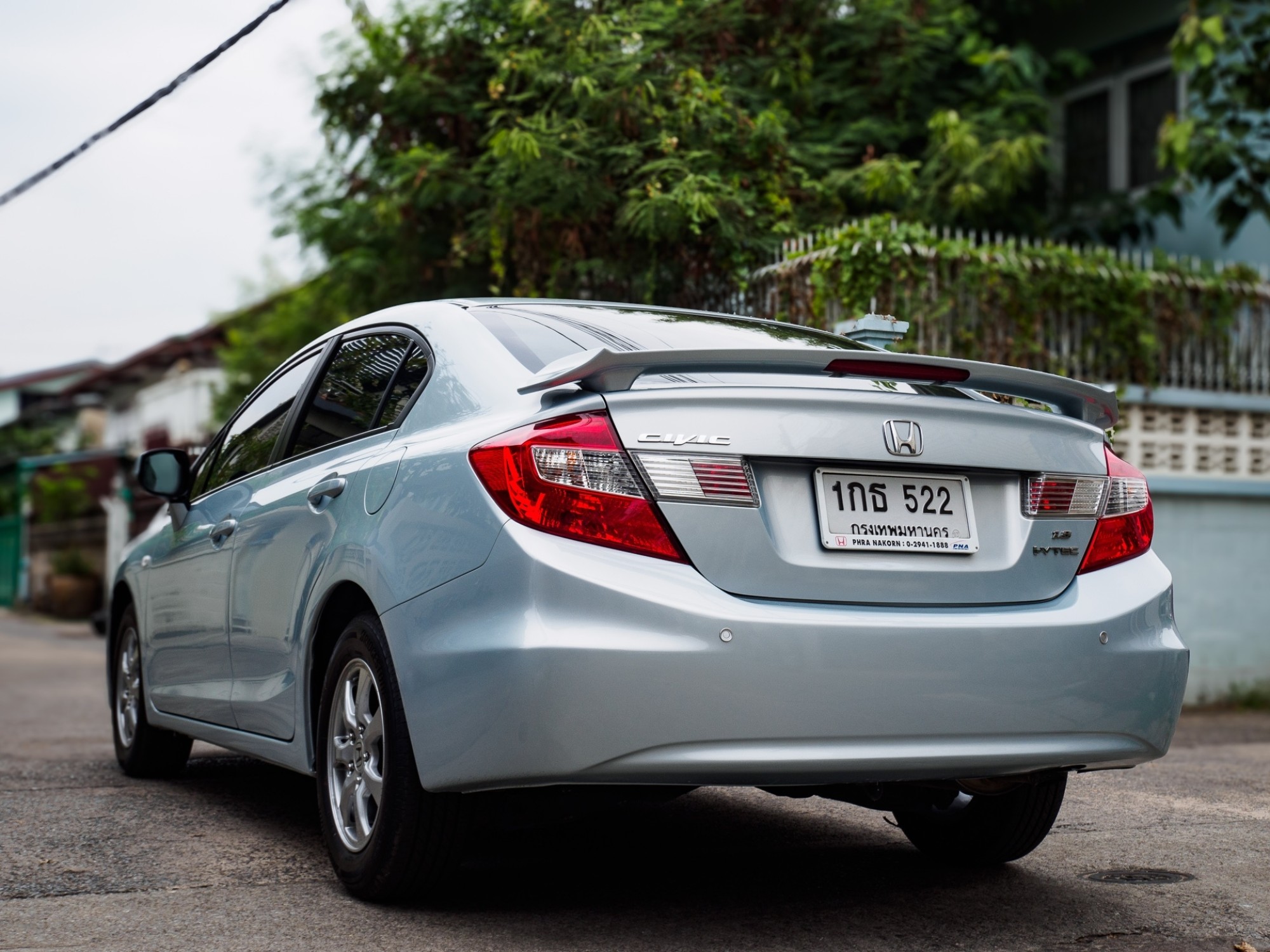 2013 Honda Civic FB สีเทา