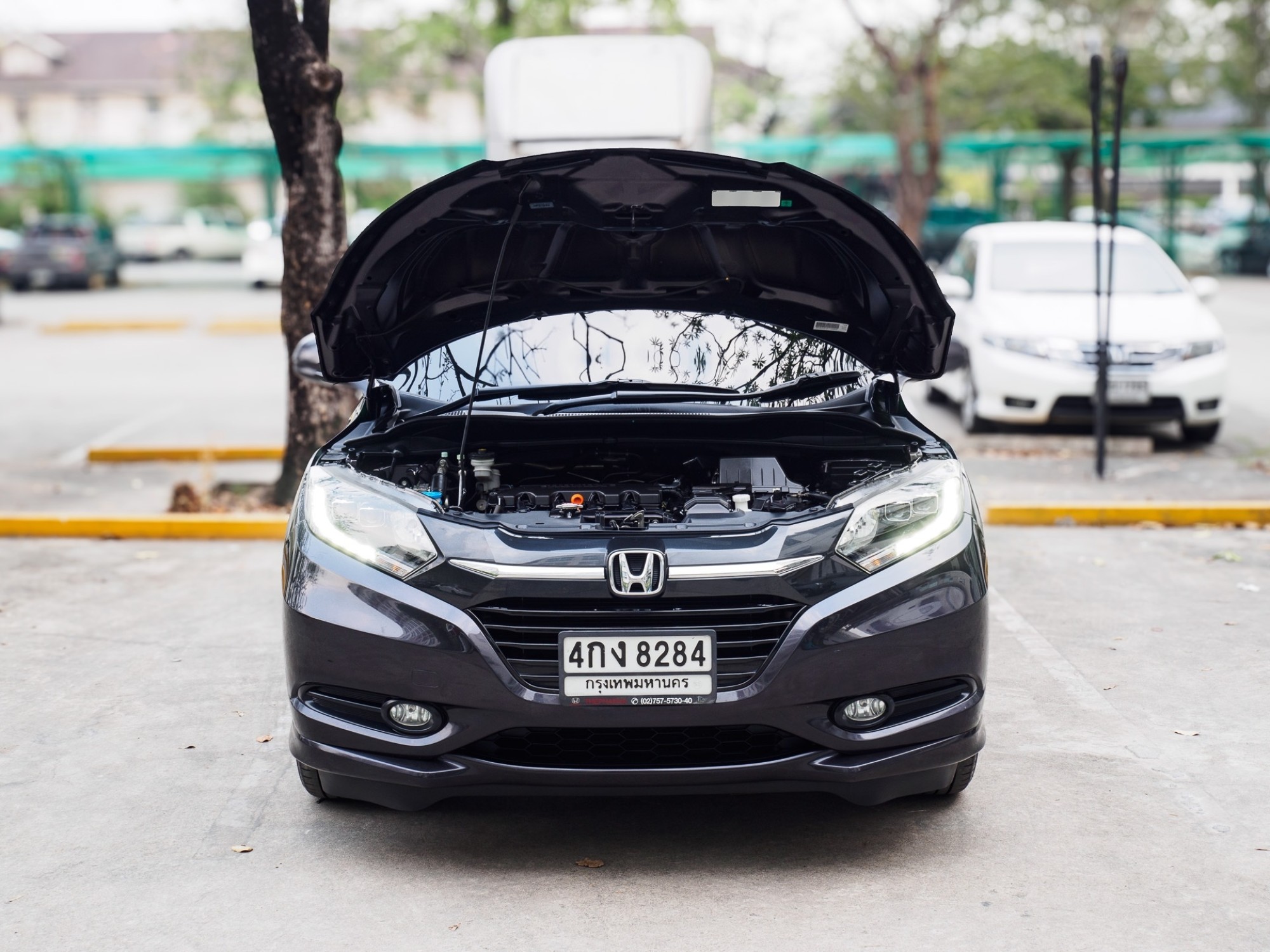 2015 Honda HR-V สีเทา