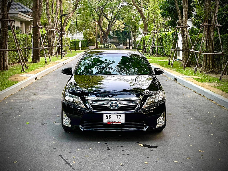 Toyota Camry 2.5 HV Premium Navi TOP ไมล์น้อยสุดในตลาด สวยสุดแน่นอนคะ