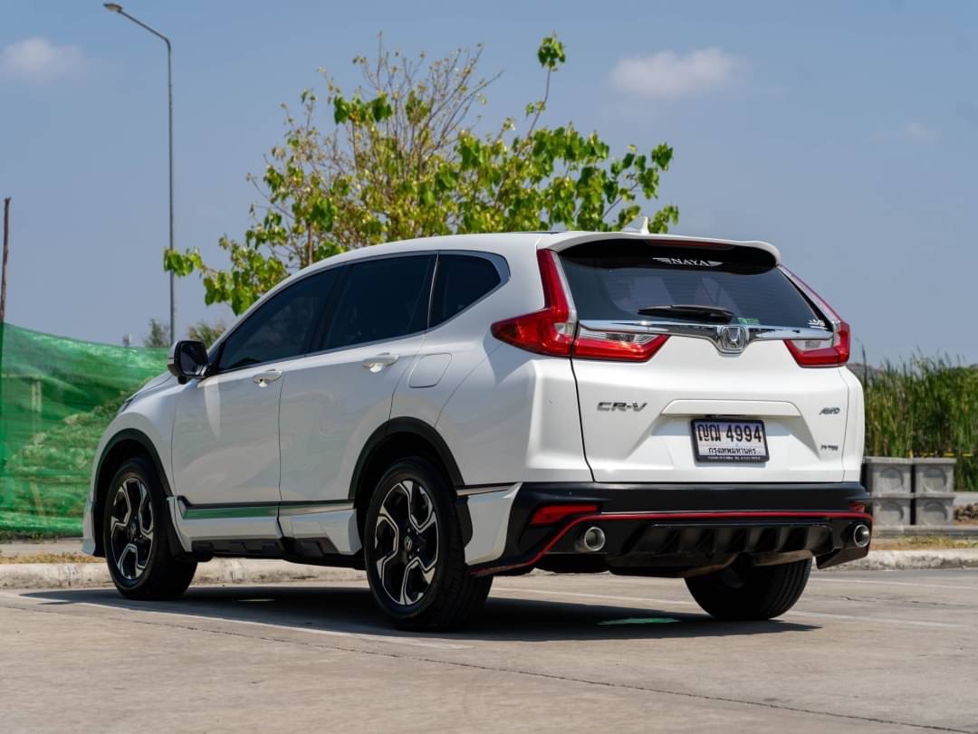 2017 Honda CR-V สีขาว