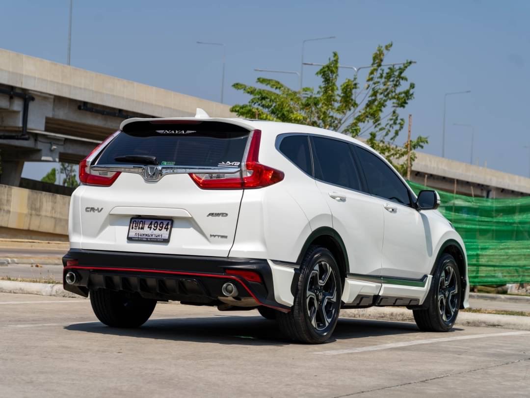 2017 Honda CR-V สีขาว