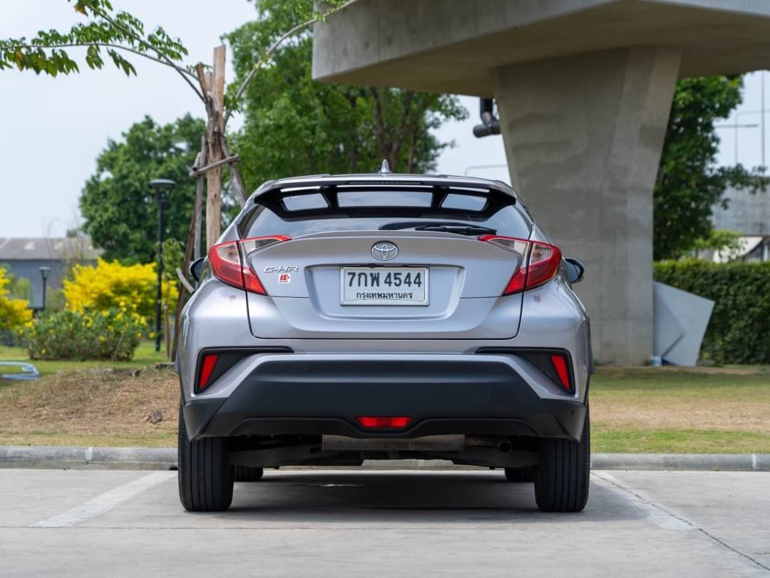 2018 Toyota C-HR สีเงิน