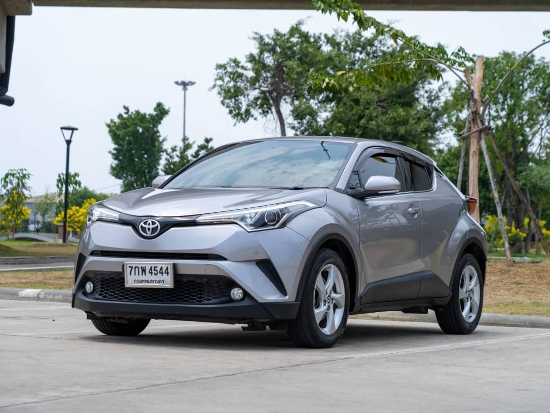 2018 Toyota C-HR สีเงิน