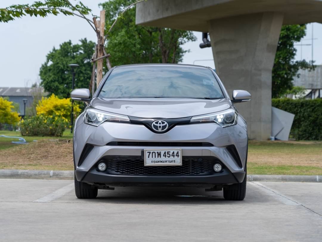 2018 Toyota C-HR สีเงิน