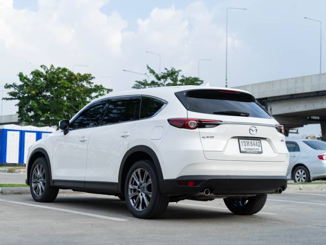 2019 Mazda CX-8 สีขาว