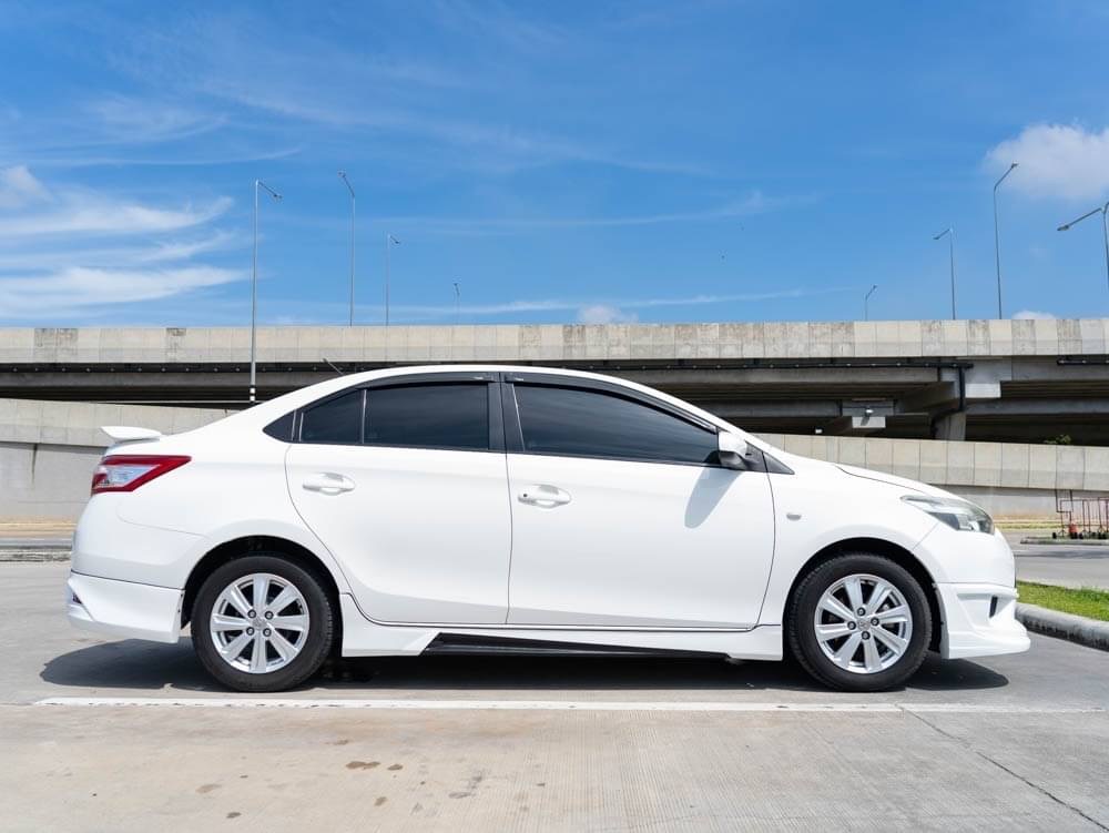 2013 Toyota Vios สีขาว