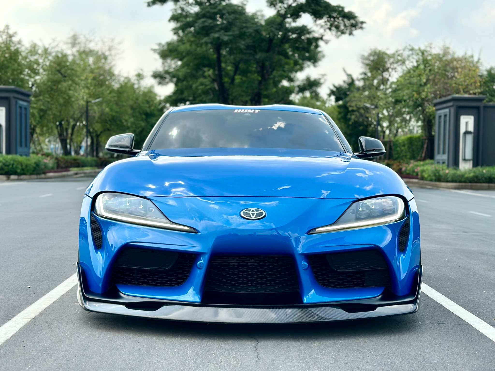 2021 Toyota Supra สีฟ้า