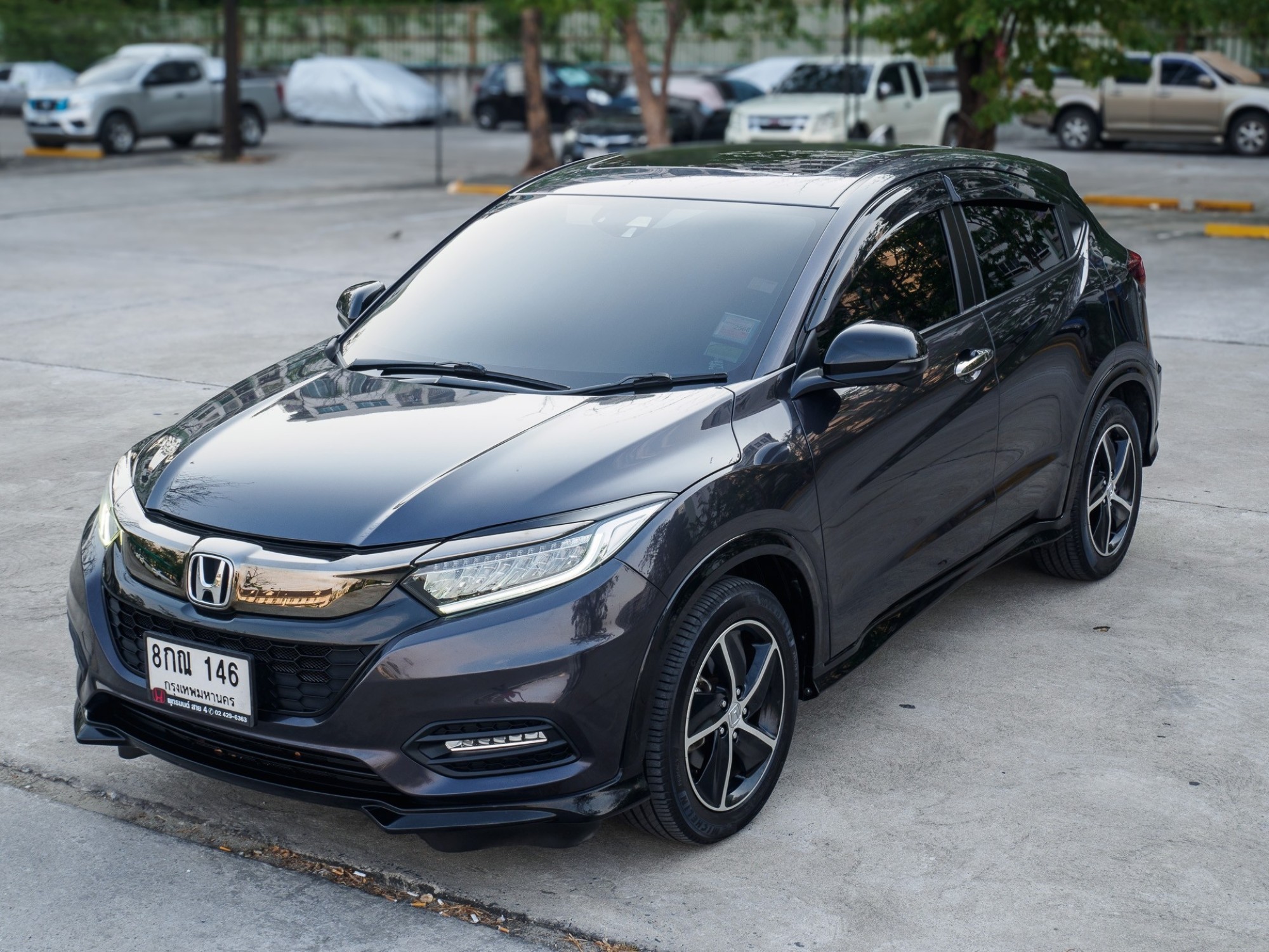 2019 Honda HR-V สีเทา