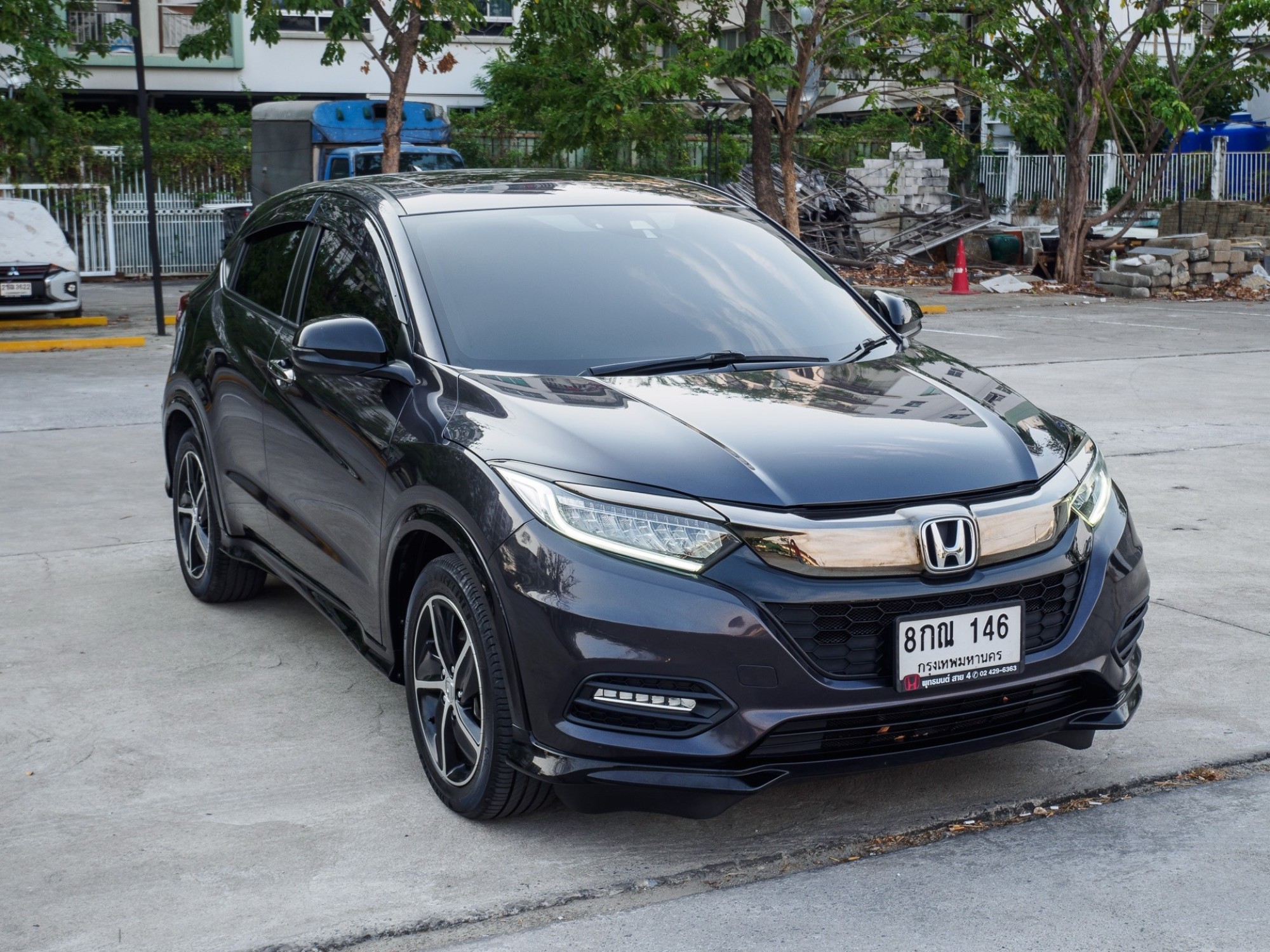 2019 Honda HR-V สีเทา