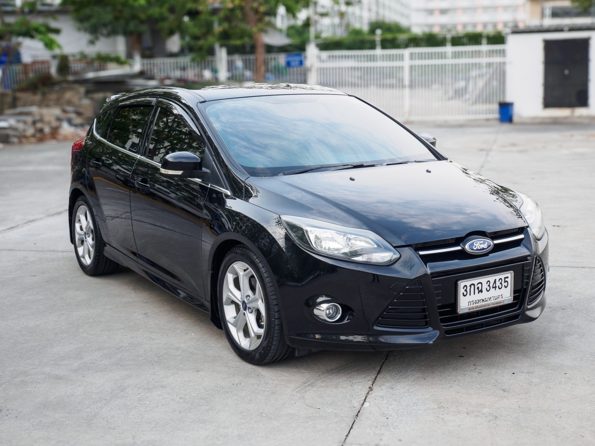 2014 Ford Focus สีดำ