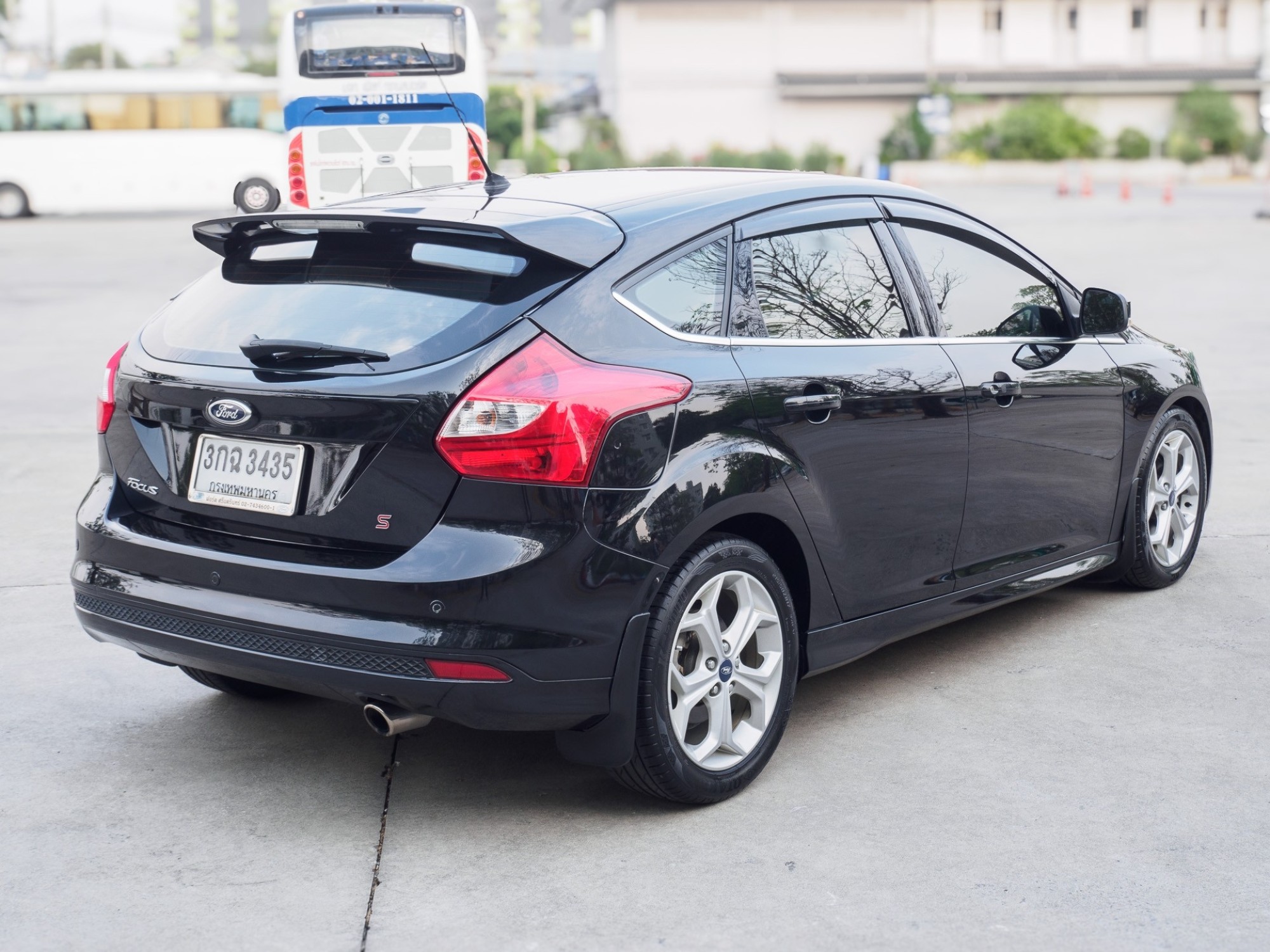 2014 Ford Focus สีดำ