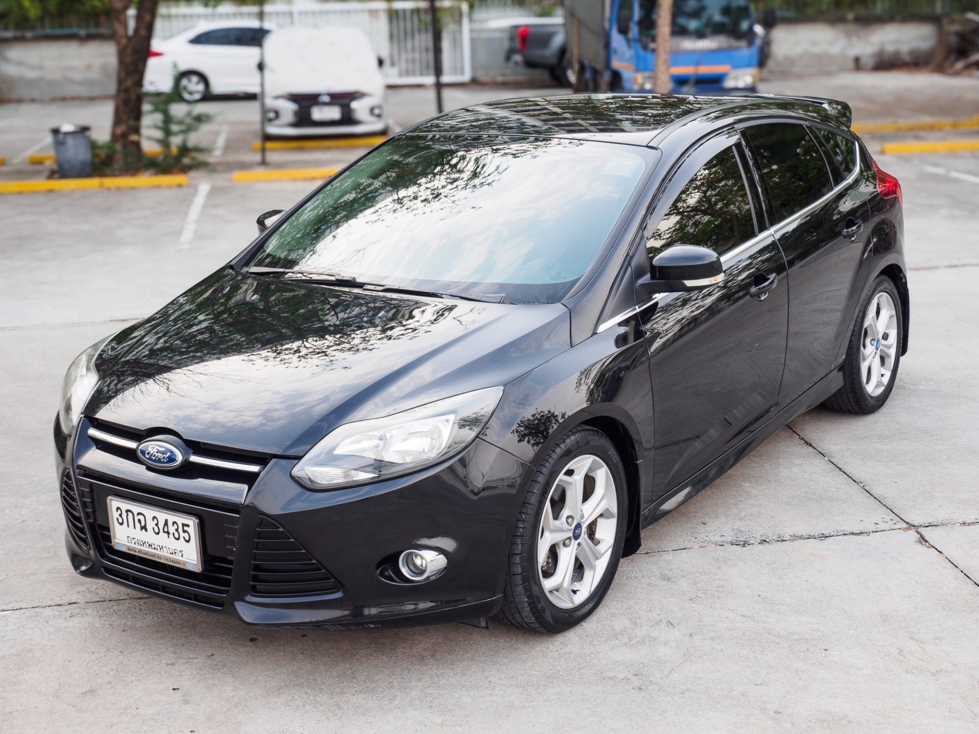 2014 Ford Focus สีดำ