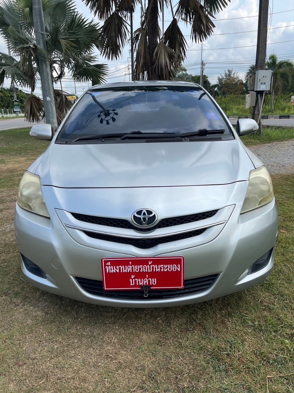 2007 Toyota Vios สีเทา