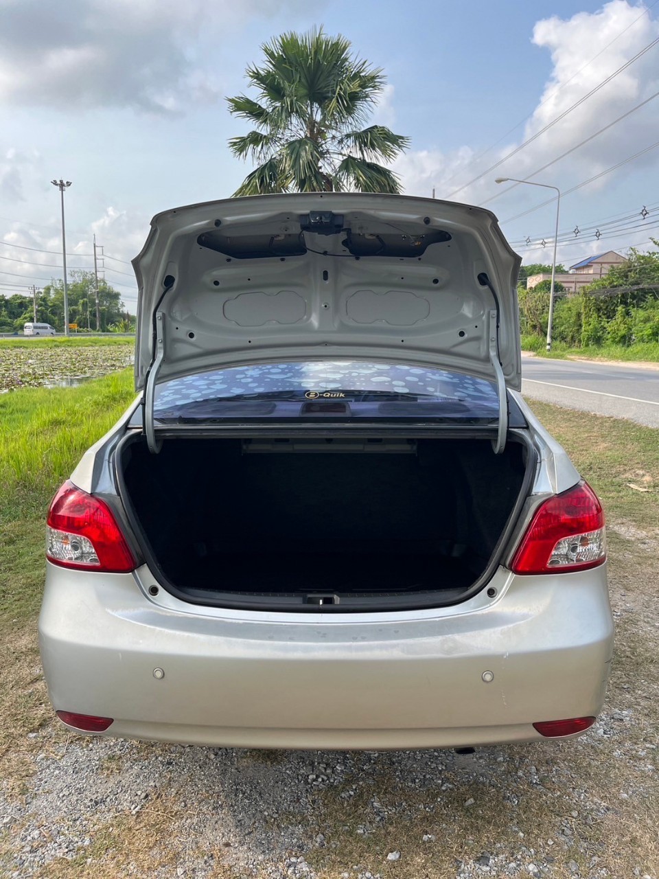 2007 Toyota Vios สีเทา