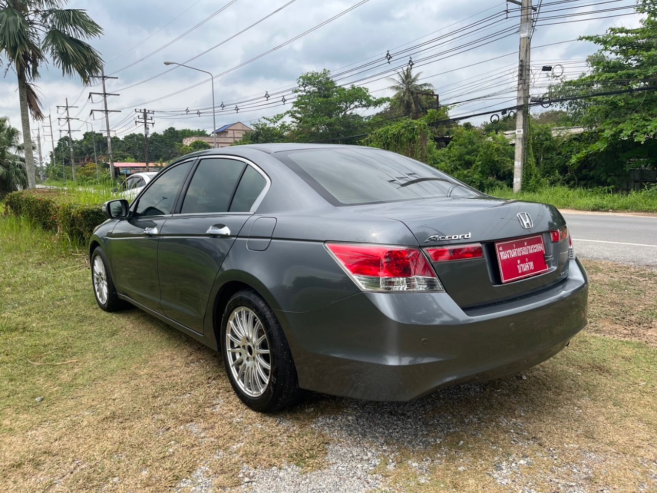 2008 Honda Accord Gen 8 สีเทา