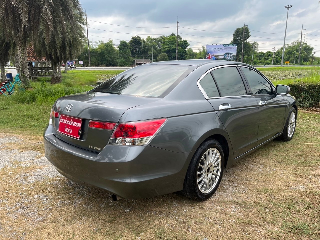 2008 Honda Accord Gen 8 สีเทา